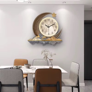 Часы электронные 072371210, дерево