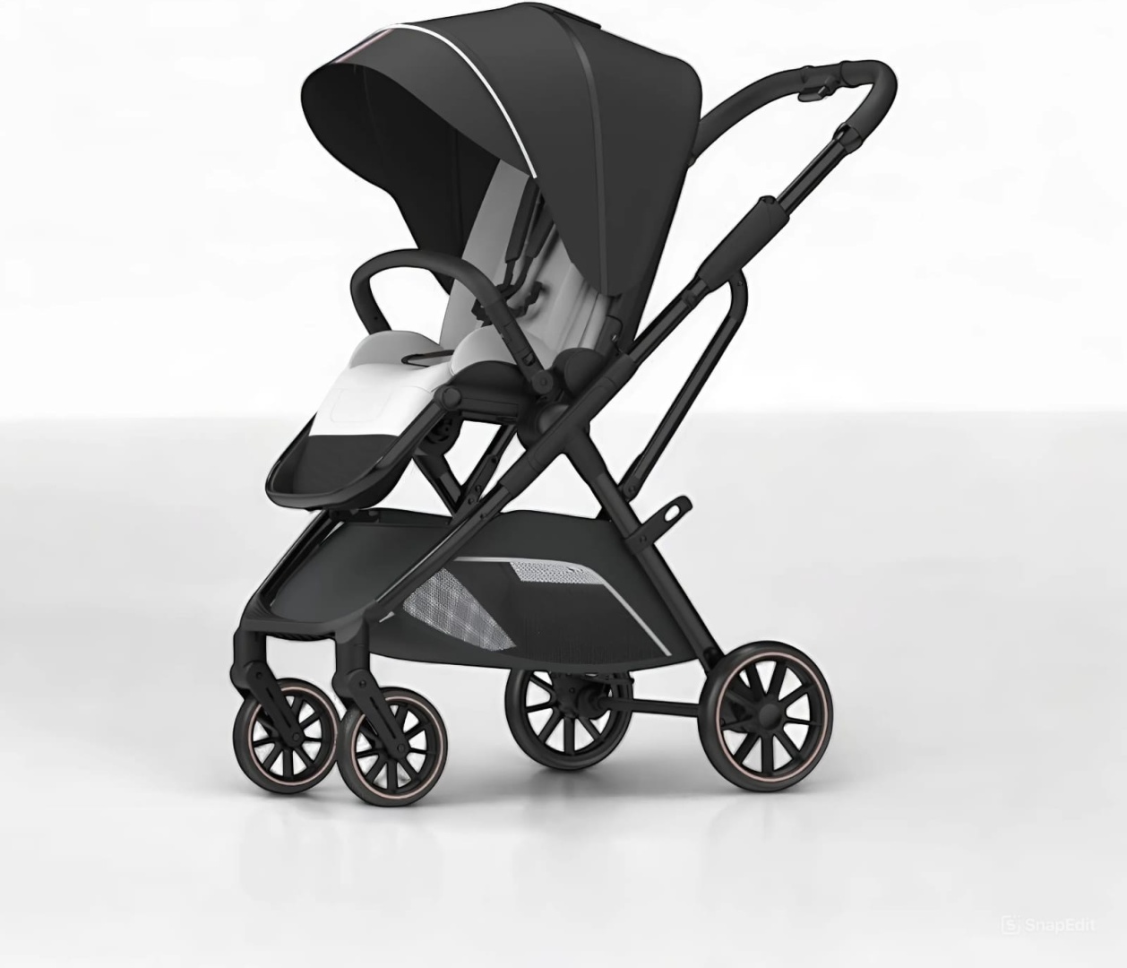 Коляска прогулочная PEGAS Q07, черный