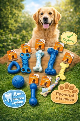 Игрушка Набор игрушек для собак 605302424 мультиколор 7 предметов