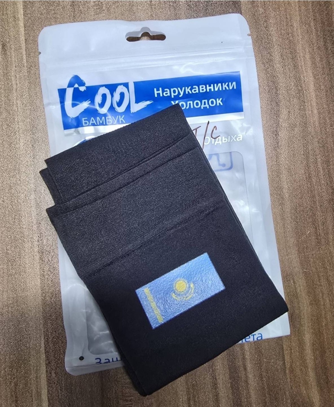 Налокотник Cool Cool-флаг серый универсальный