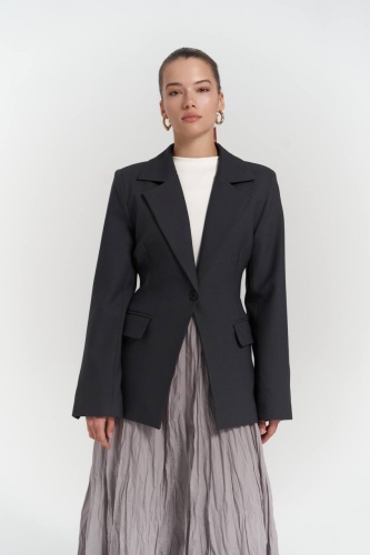 Пиджак полуприталенный MAI Collection графит