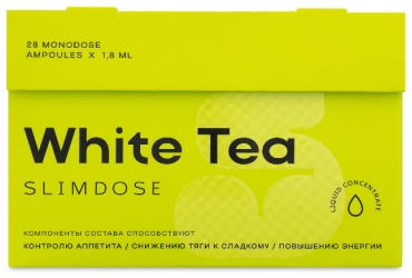 Детокс комплекс 17 трав White Tea SlimDose — «Белый чай» 1.8 г