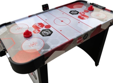 Игровой стол для аэрохоккея белый 4 фута
