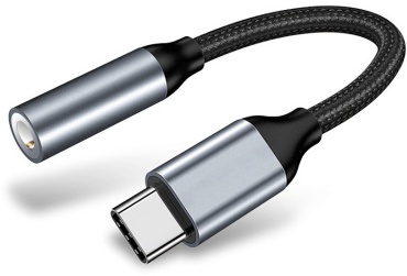 Переходник LuxVoice 3.5 mm jack - USB Type-C