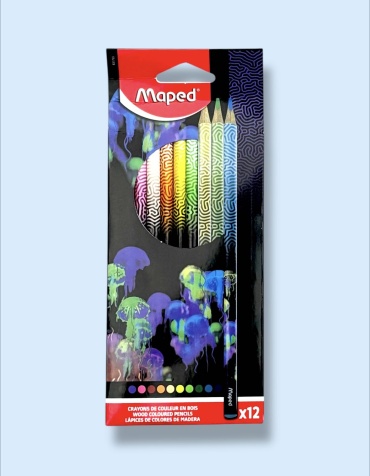Цветные карандаши Maped 12 цветов 831703