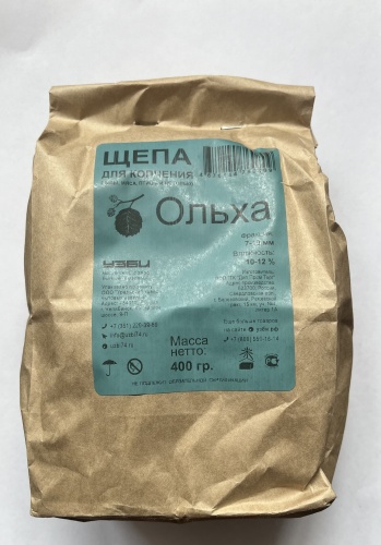 УЗБИ щепа для копчения Ольха 1 шт