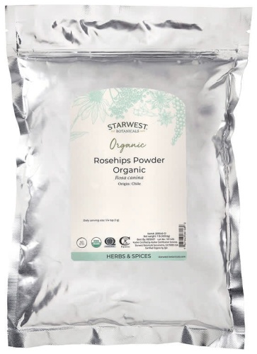 Starwest Botanicals органический порошок шиповника 453.6 г