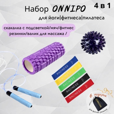 ONNIPO 4/1 Набор для фитнесa. фиолетовый