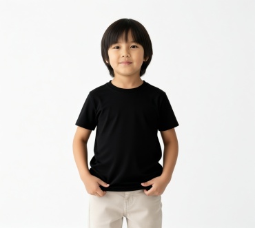 Футболка Global kids однотонный черный