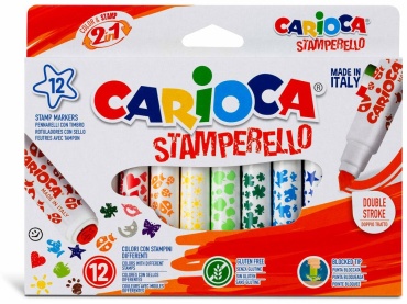 Фломастер Carioca 12 шт