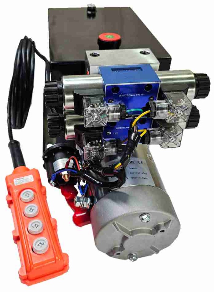 OEM Маслостанция с двумя гидрораспределителями HPU5-DA6 12V