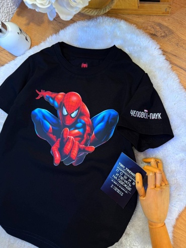 Футболка Человек-паук Spider-Man TMH_TREND.KZ черный