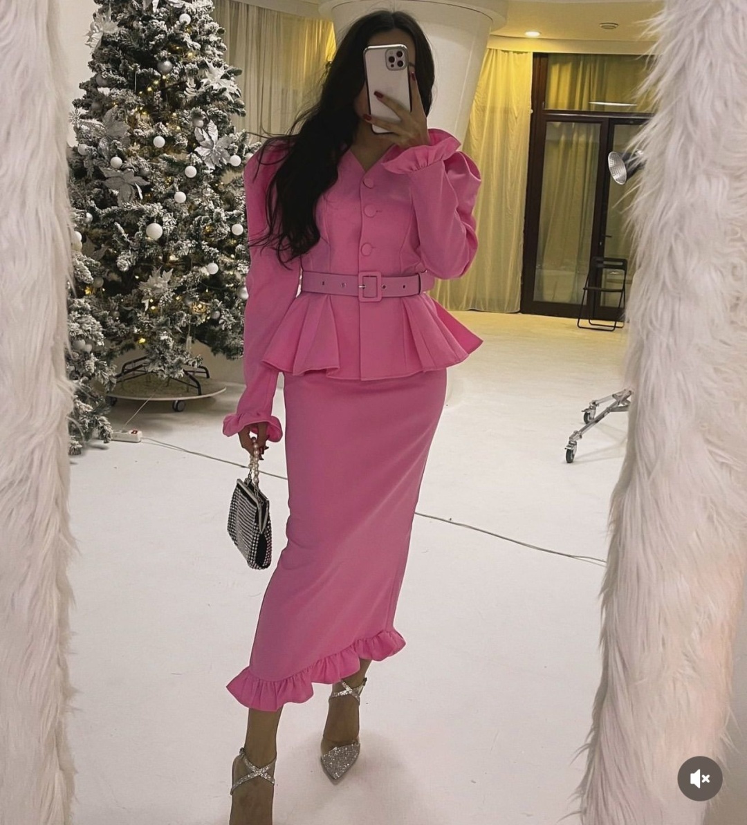 Вечернее платье NUR Collection розовый