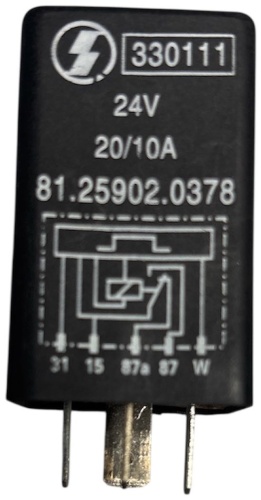 SHAANXI реле 81.25902.0378