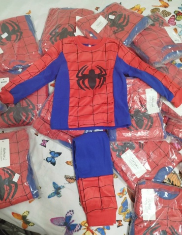 Пижама Spider-Man синий