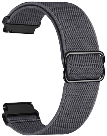 Ремешок BOGEMA для Huawei Watch GT 3, Watch GT 3 Pro, Watch GT Runner, Watch GT 2, Watch GT 2e, Watch GT 2 Pro, Watch GT 4, Watch GT 5, Watch GT 6 серый