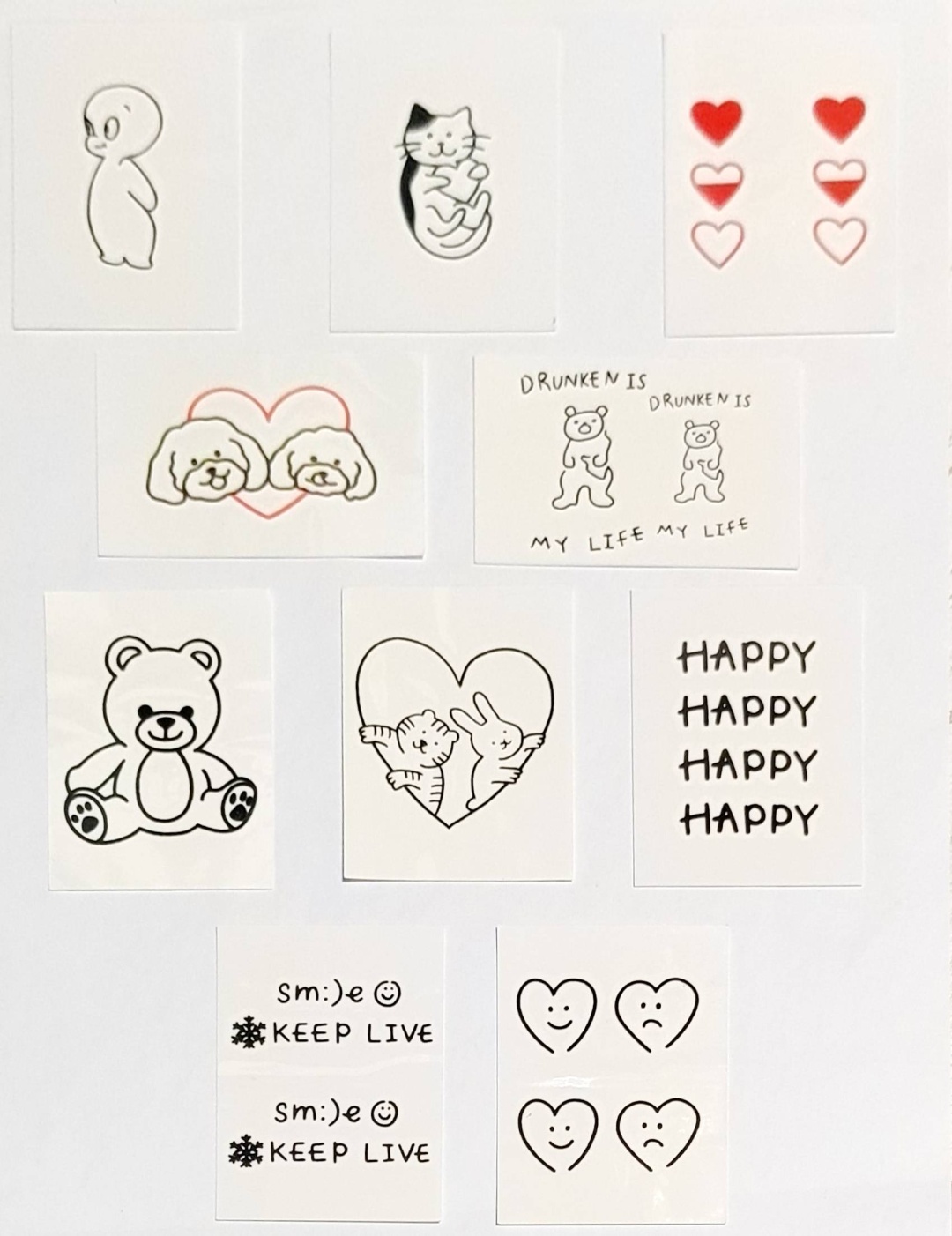Тату Happy
