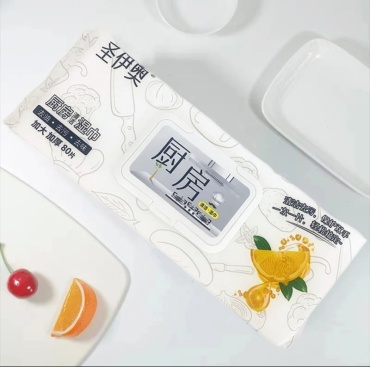 Влажные салфетки Kitchen clean 80 шт