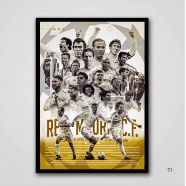 Картина Real madrid 21x29.7 см