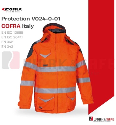 Спецодежда для мужчин Cofra оранжевый, серый