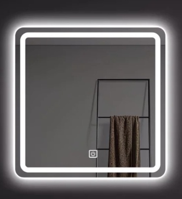 Умное зеркало настенное 60x60 см