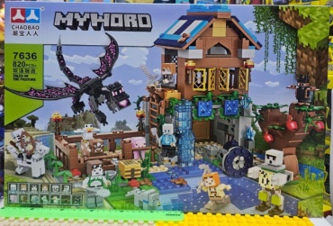 Конструктор Chaobao Minecraft, деталей 820 шт