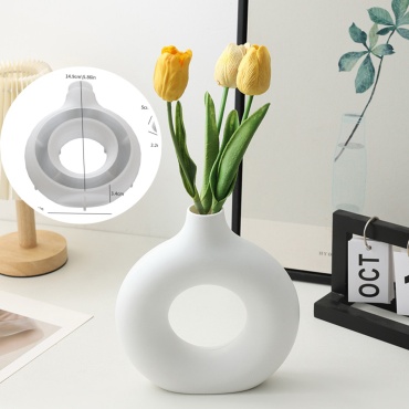 Mold Store Силиконовый молд Ваза Бублик 14.5 см силикон