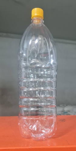 Бутылка KAZPOLIMER 2 л прозрачный, винтовая, пластик