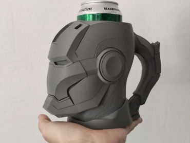 Литый 3D IronMan , пластик