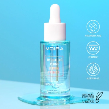 MOIRA Hydrating Plump Serum Primer основа под макияж для лица 30 мл
