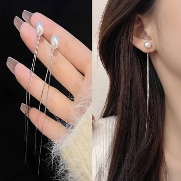 Серьги BGL STORE бижутерный сплав, искусственный жемчуг