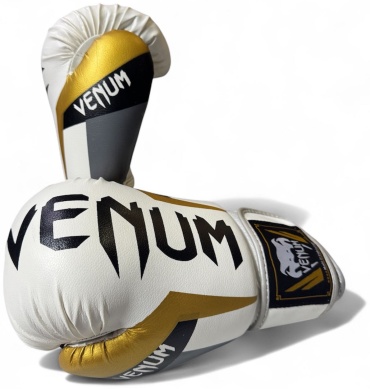Боксерские перчатки Venum 6 oz белый