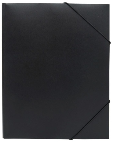Папка Silwerhof Pastel-black, А4, , черный