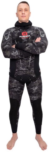 SCORPENA Samurai Camo 52-54XL, S01645 9 мм Камуфляж 52, 54