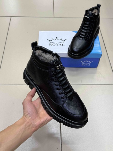Полуботинки Royal черный