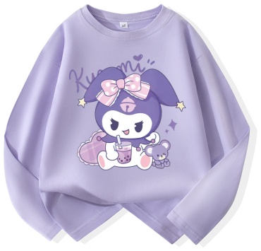 Лонгслив Kuromi  Kuromi сиреневый