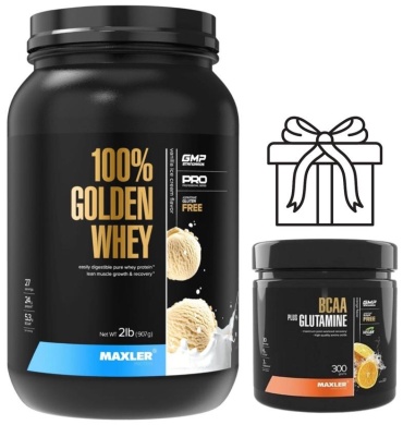100% Golden whey ваниль 907 г
