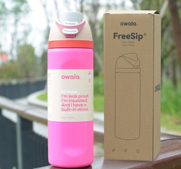 Бутылка Owala FreeSip 710 мл розовый