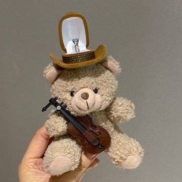 Сувенирные игрушки Мишка с сюрпризом