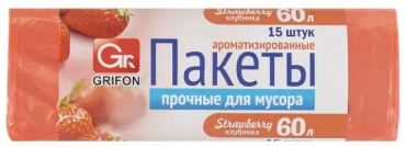 Пакеты для мусора, ароматизированный. В ассортименте 60 л