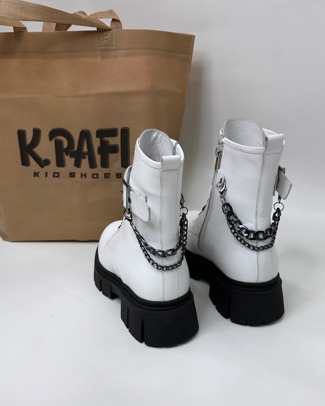 Сапоги Kemal Pafi белый