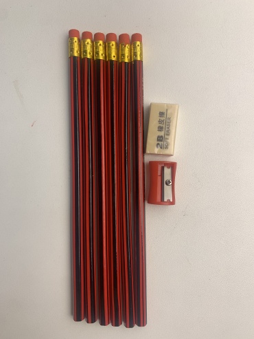 Карандаш BU23034, HB, 6 шт