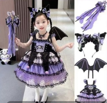 Платье Куроми Kuromi фиолетовый