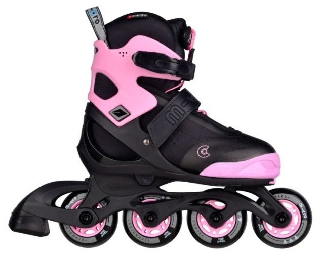 Роликовые коньки Micro Joy розовый 37-40