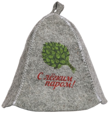 Банный мир банная шапка С легким паром 1 шт