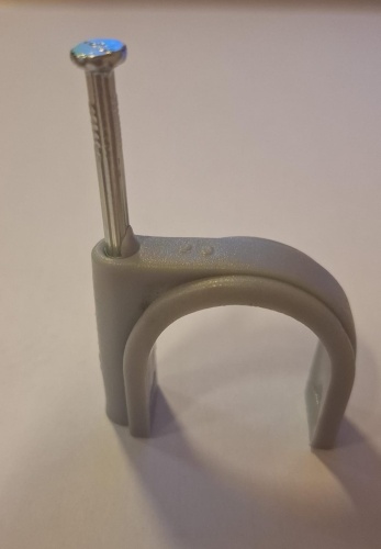 Y.Y. Cable Accessories скоба крепежная 25 мм пластик, 20 шт