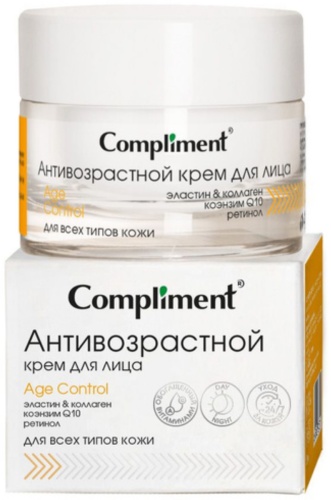 Compliment крем Age control для лица 50 мл