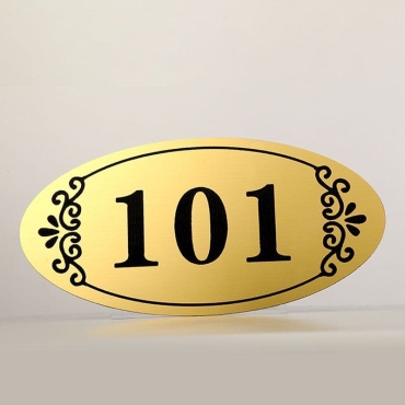 Цифра 101, пластик