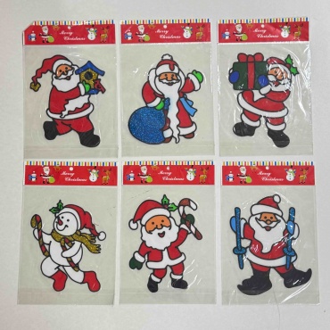 Наклейка интерьерная 15419433_Sami NY Santa 20x10 см