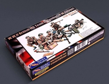 Модель WWII, British MG Team